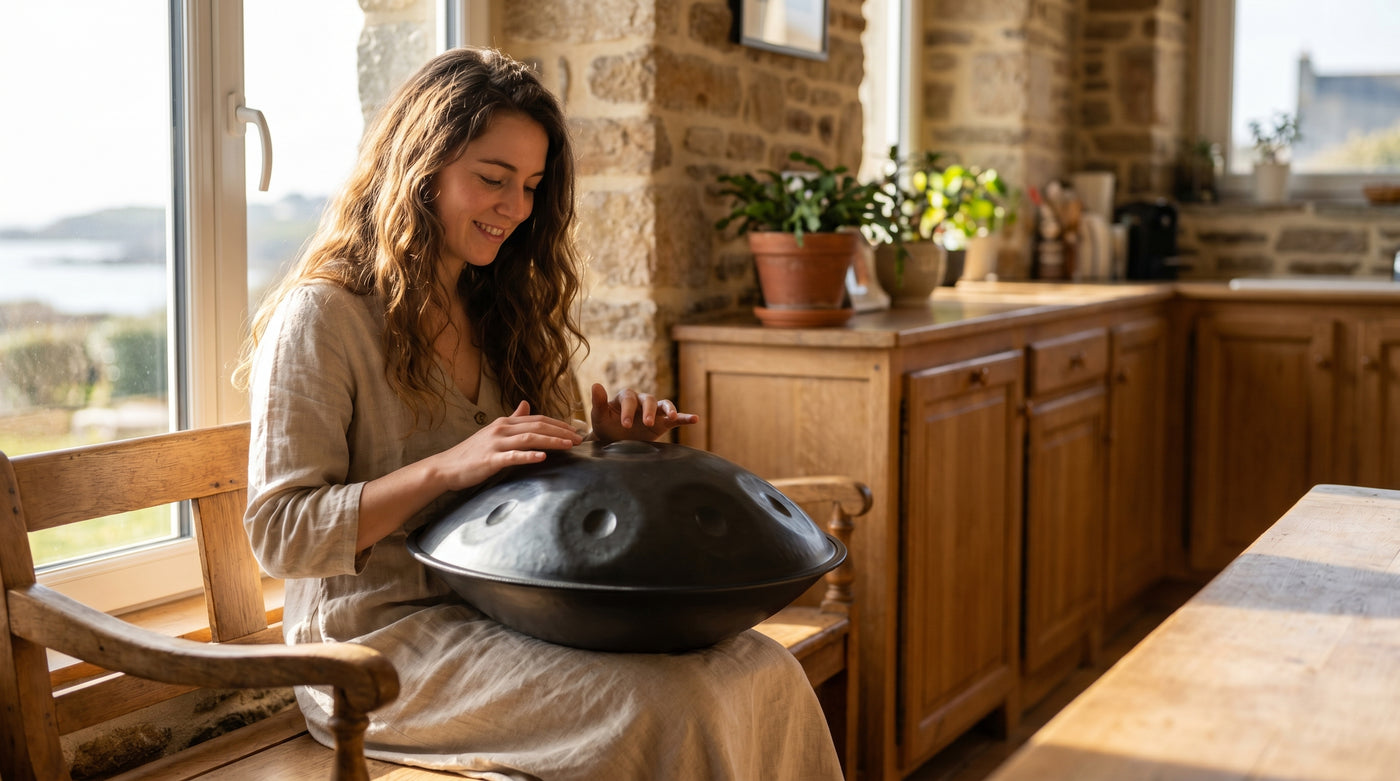 HANDPANS FORGÉS À LA MAIN