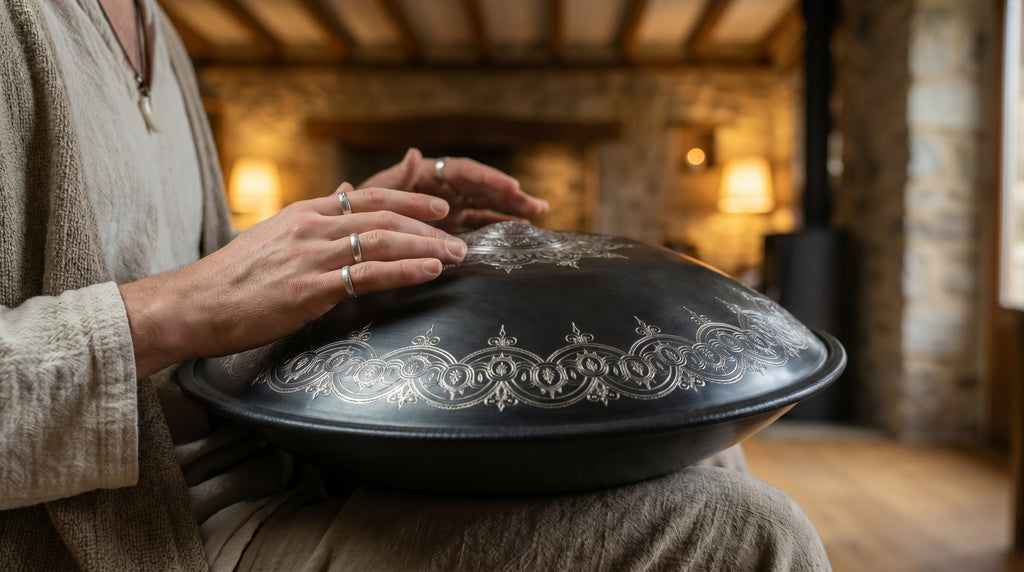 Handpan L'Onde Noire (Ré mineur)