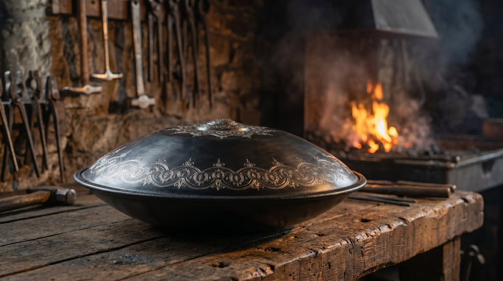 Handpan L'Onde Noire (Ré mineur)